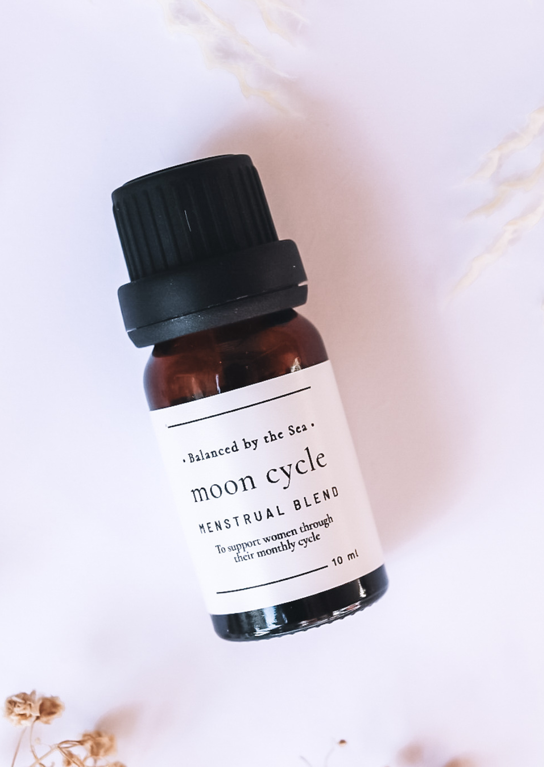 Moon Cycle I Menstrual Blend - Organic Diffuser Blend – Balanced By The Sea